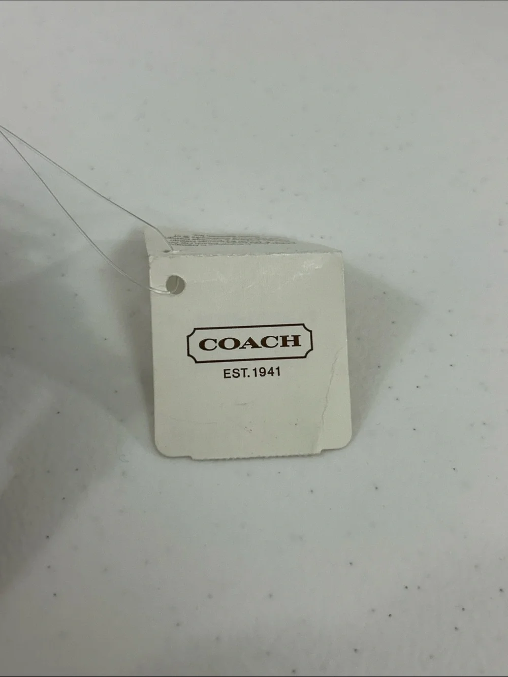 Coach Vintage Mini Black Turnlock Belt Bag NWT